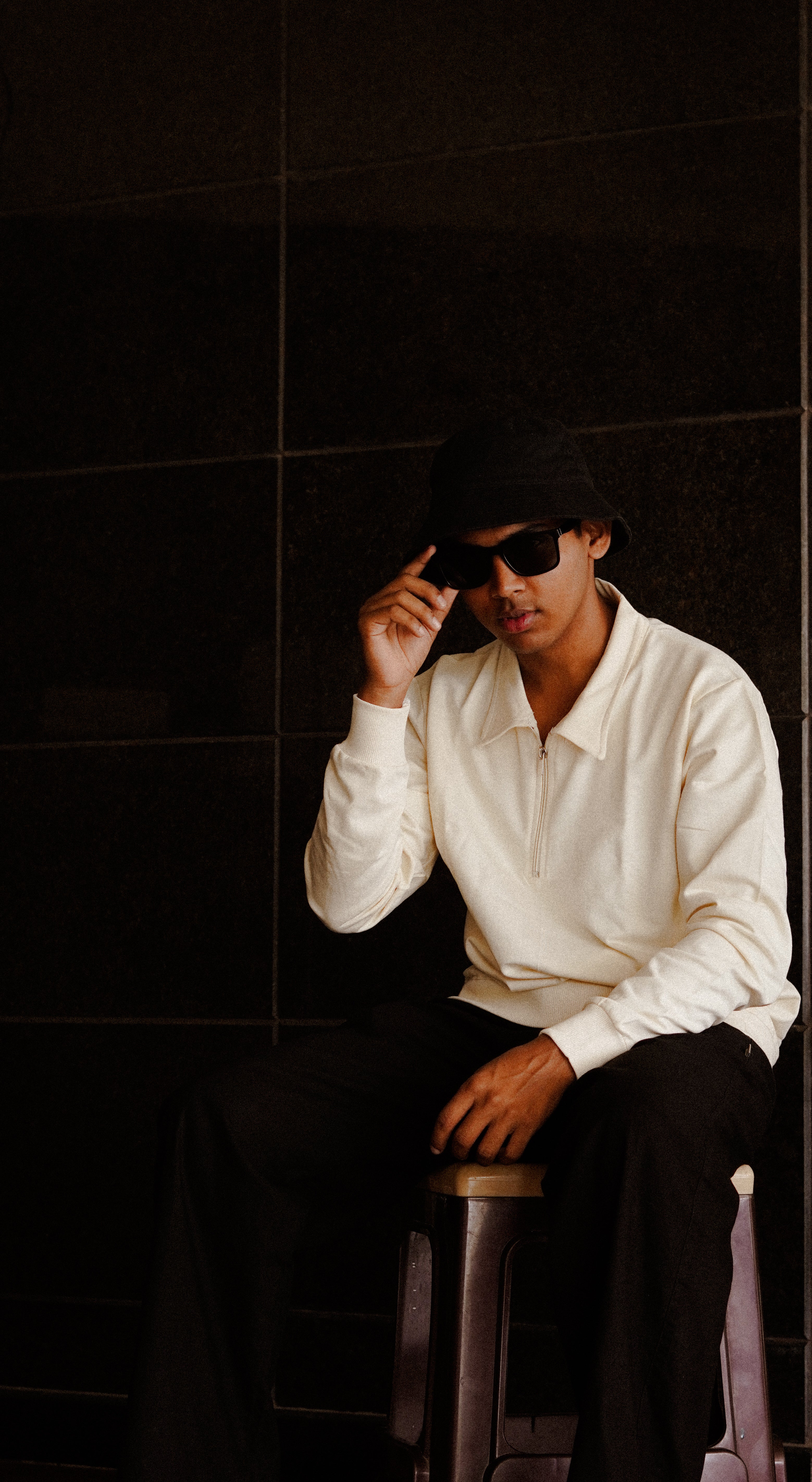 Full Sleeve Zipper T shirt