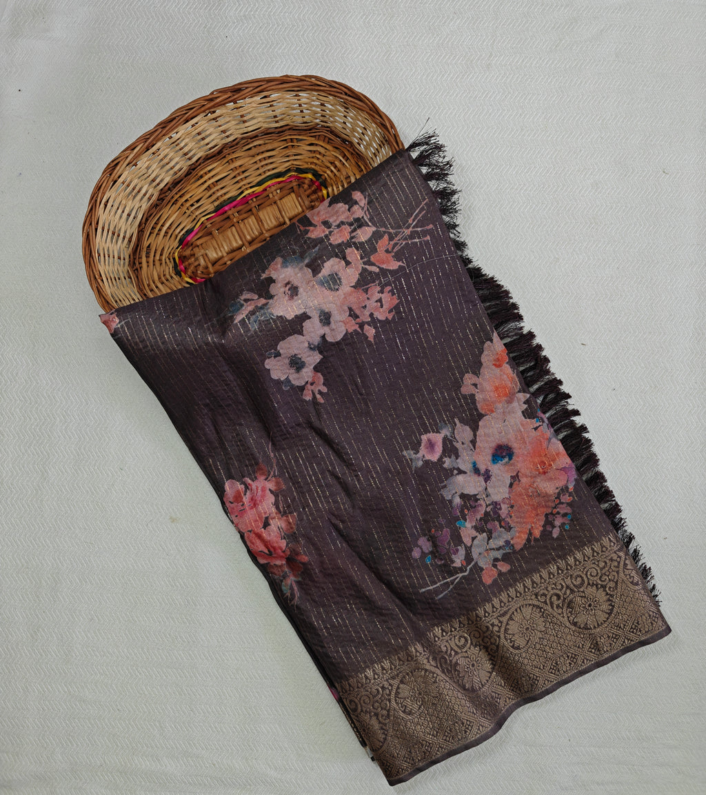 Jacquard Saree